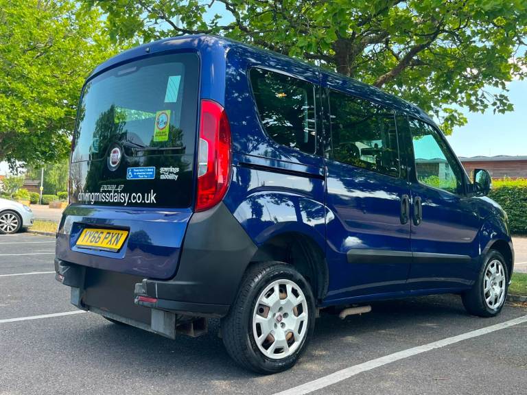 2016 Fiat Doblò Pop 1.4 Petrol WAV – 4 Seats + Wheelchair – Long MOT – Recent Major Service