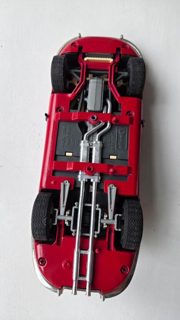 Jaguar E-Type Model Car – Red, Good Condition