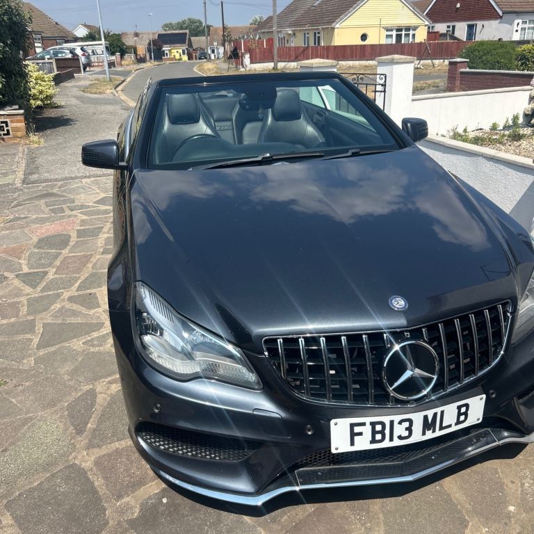 Mercedes-Benz, E CLASS, Convertible, 2013, Semi-Auto, 2143 (cc), 2 doors