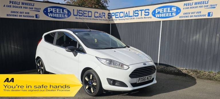 2016 66 FORD FIESTA 1.25 ZETEC WHITE EDITION HATCHBACK 3DR PETROL