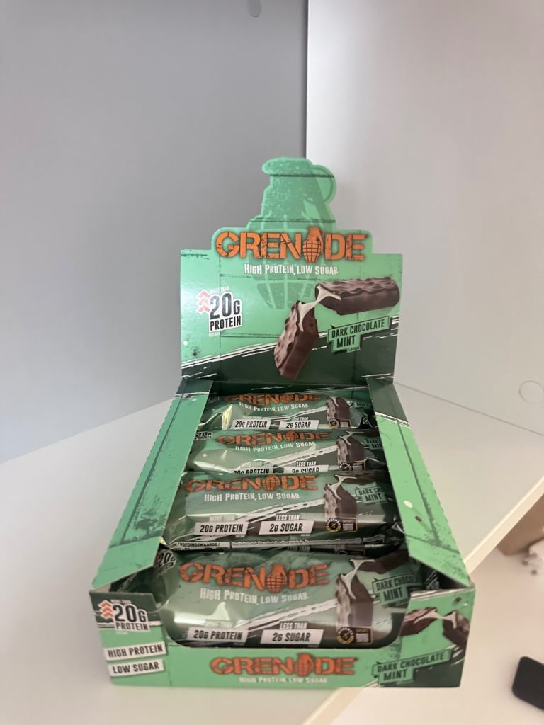 Grenade Protein bar Dark chocolate mint 
