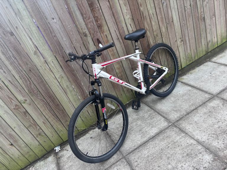GT Mountain Bike – White, Good Condition