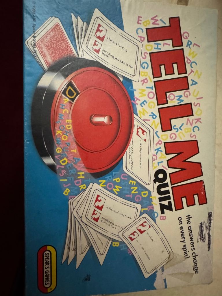 Vintage Tell me Quiz 