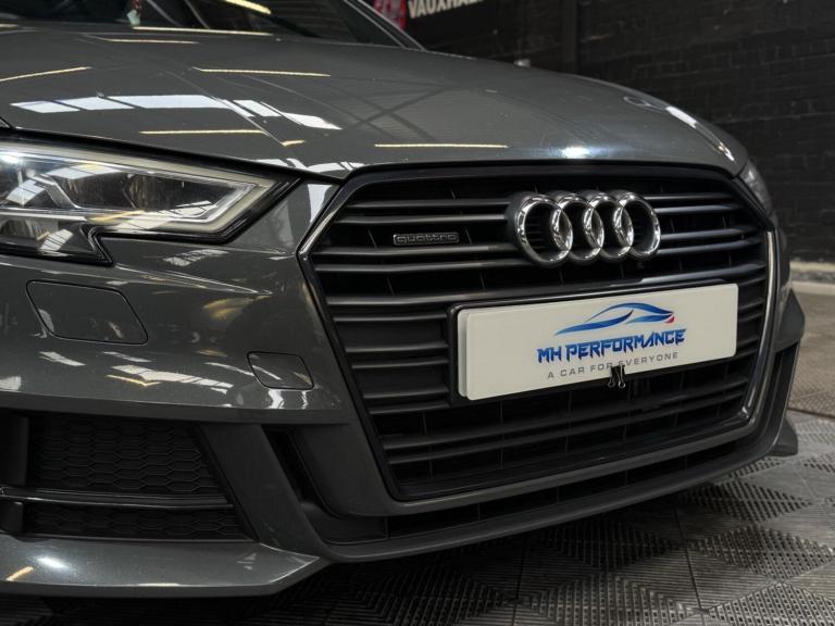 2017 Audi A3 2.0 TDI Black Edition S Tronic Auto 6Spd quattro Euro 6 (s/s) 4dr SALOON Diesel Auto...