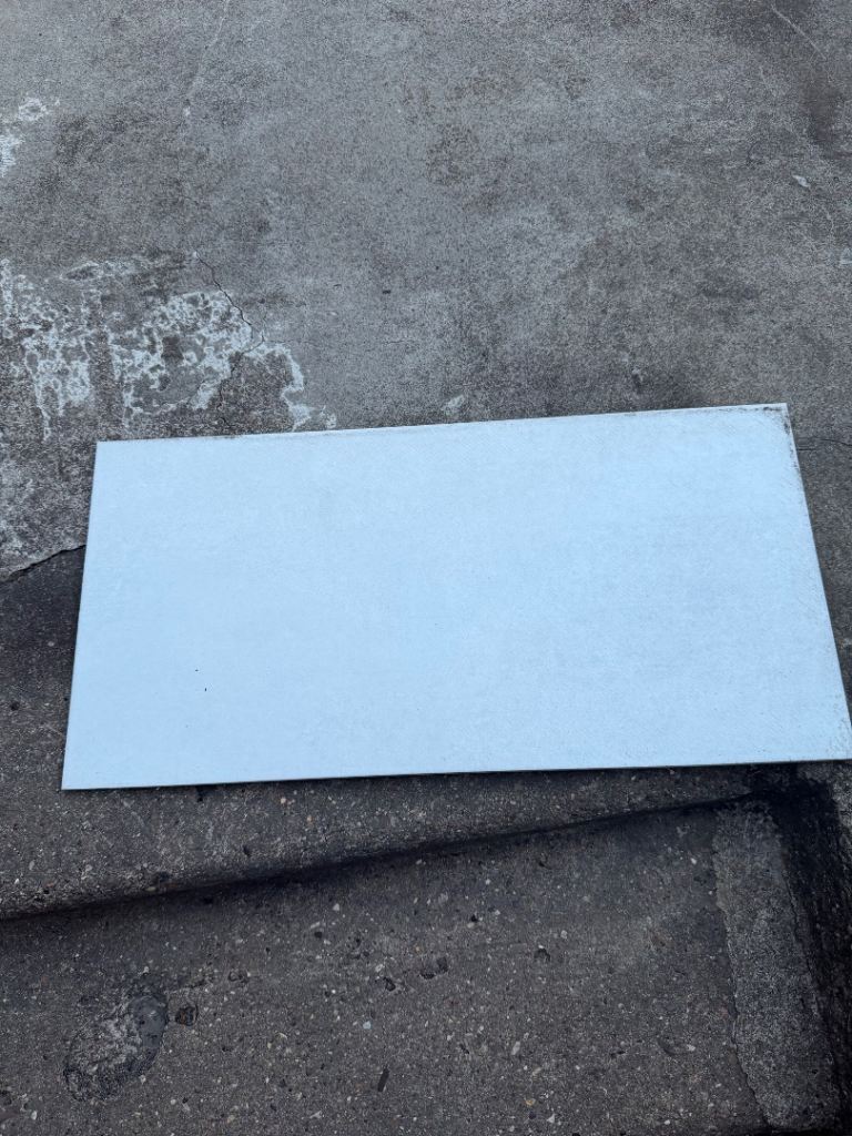 28 new Wickes York White Ceramic Wall & Floor Tiles - 600 x 300mm