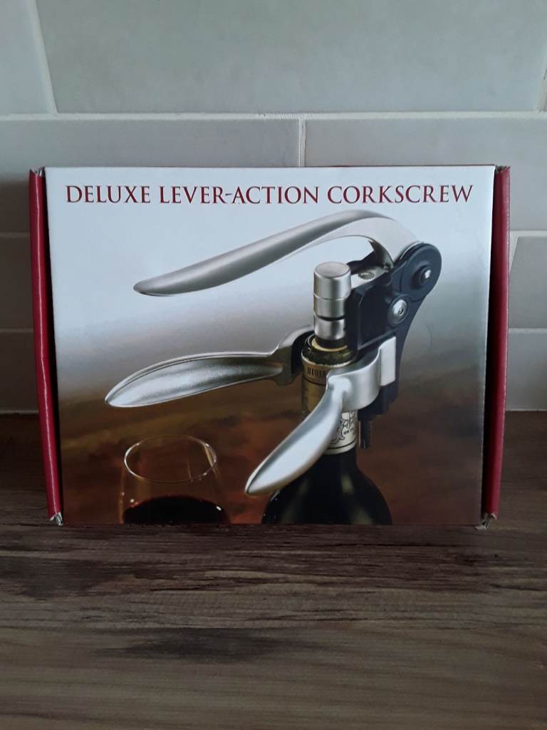 Deluxe Lever Action Corkscrew