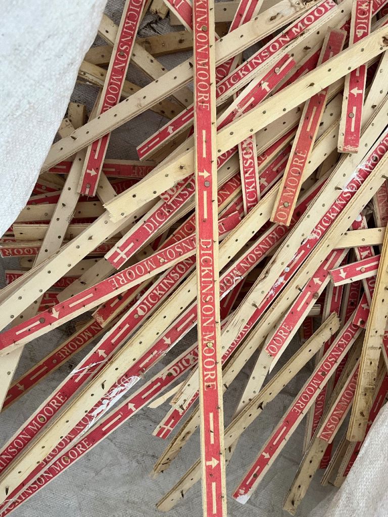 Large selection of used carpet gripper rods for carpet fitting. VGC. Can deliver locally. 