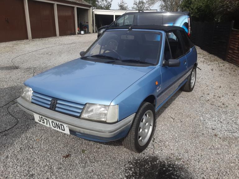 1992 Peugeot 205 1.4 CJ 2dr Cabriolet CONVERTIBLE Petrol Manual