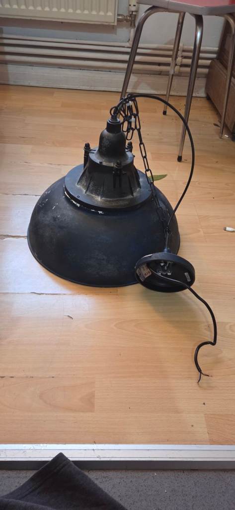 Vintage lamp from switzerland