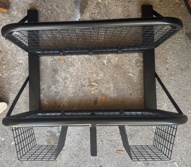 BikerTidy Motorcycle Motorbike Clothing jacket helmet storage rack shelves