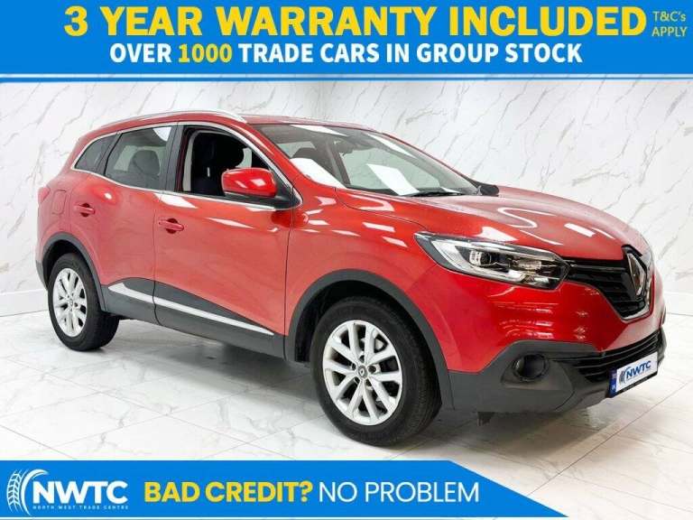 2018 Renault Kadjar 1.2 TCe Dynamique Nav SUV 5dr Petrol Manual Euro 6 (s/s) (130 ps) HATCHBACK P...