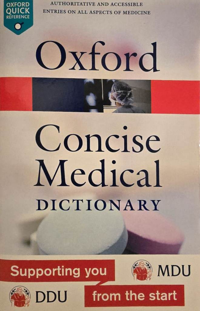 Oxford concise medical dictionary 