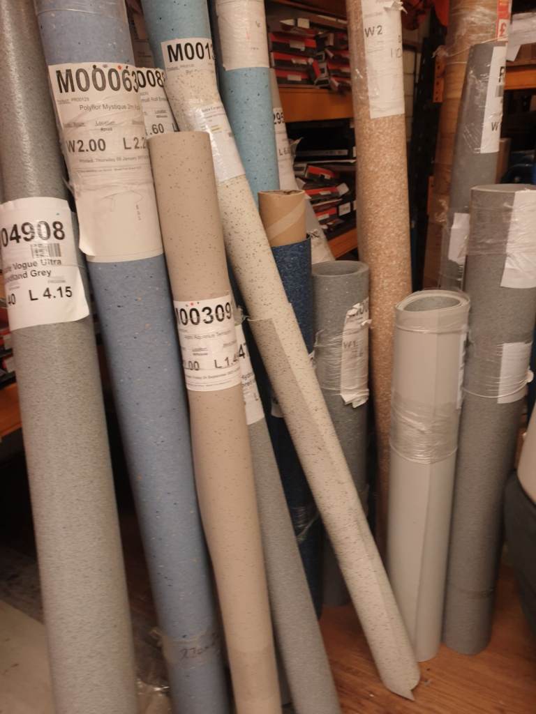 Vinyl Safety floor offcuts £10.00 Each various sizes (See Info)