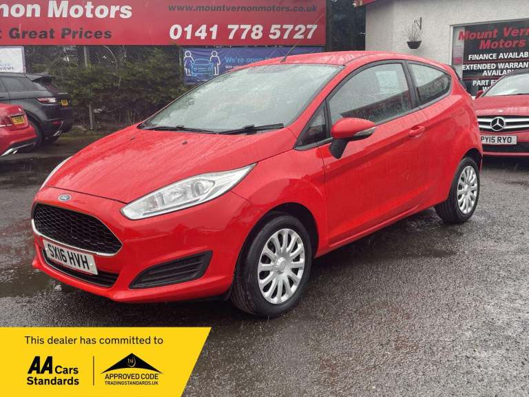 2016 Ford Fiesta 1.25 82 Style 3dr HATCHBACK PETROL Manual