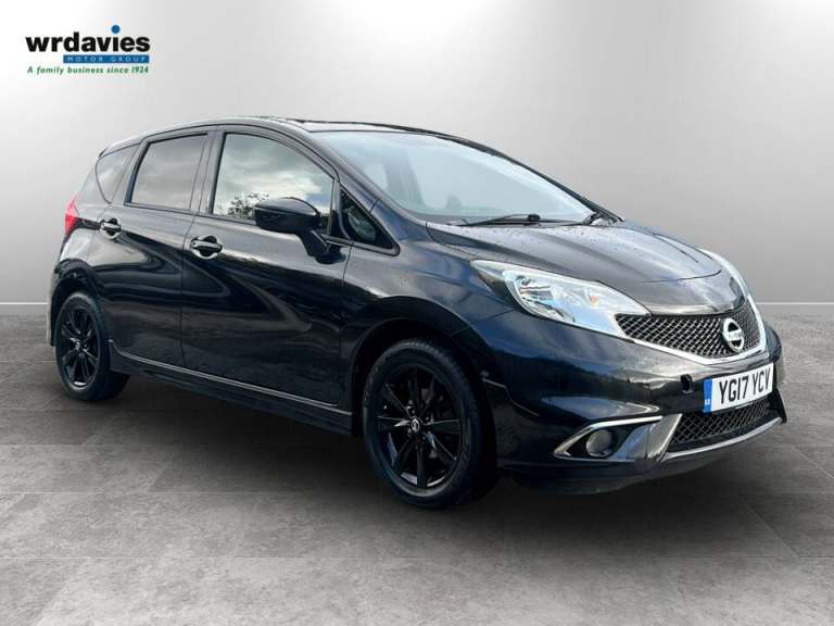 2017 Nissan Note 1.2 Black Edition 5dr Hatchback Petrol Manual