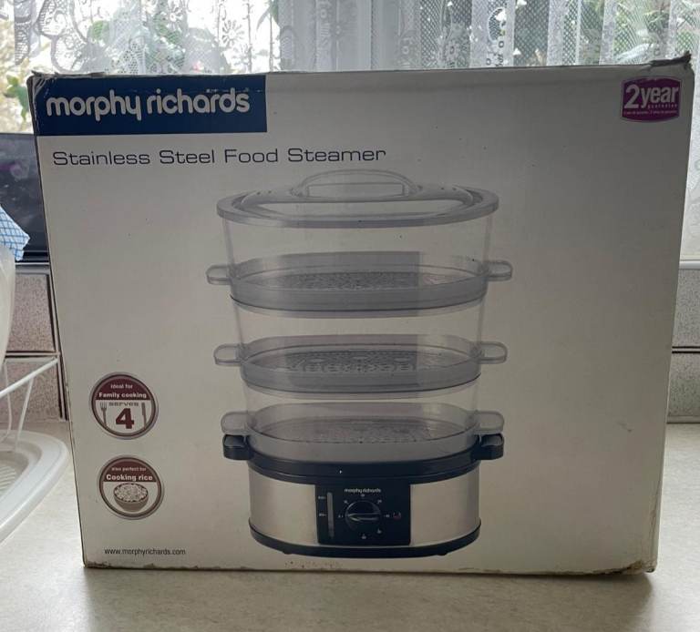 Morphy Richards - 3 Tier Food Steamer 