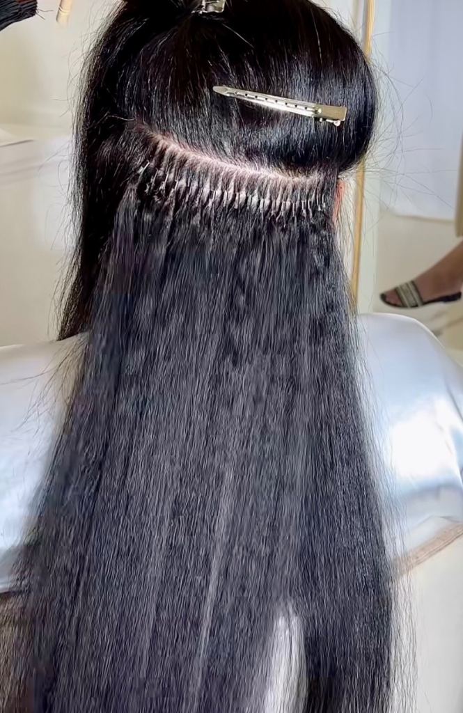 Hair Extensions Model Opportunity : I-Tip Install
