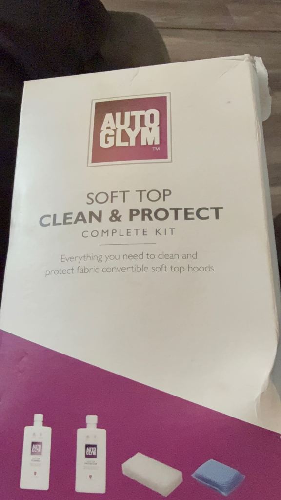 Soft top cleaning kit 