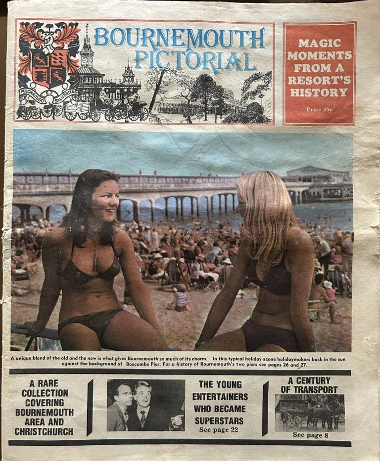 Bournemouth pictorial newspaper published 1978 