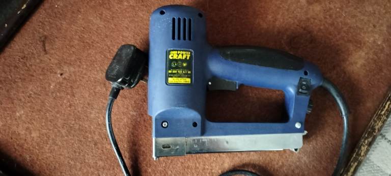Power Craft KL-720 Electric Stapler - Good Working Order