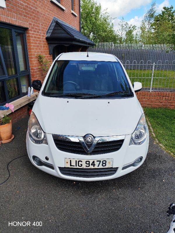 2014 VAUXHALL AGILA S ECOFLEX 5DOOR HATCHBACK 996CC  WHITE