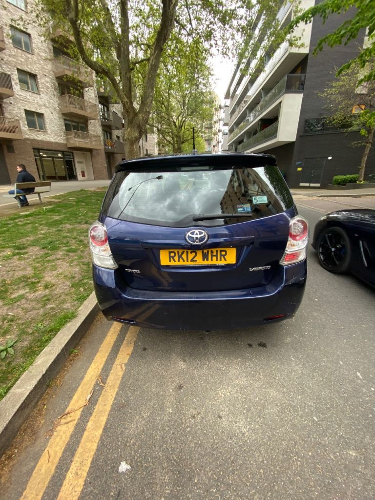 QUICK SALE TOYOTA VERSO, 1.5L, 7 SEATS, MOT UNTIL APRIL 2027, MPV, 2012, Manual, 1598 (cc), 5 doors