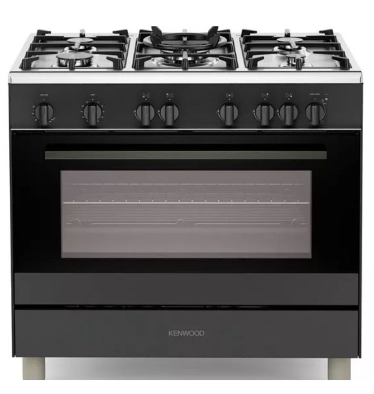 KENWOOD CK501G 90 cm Gas Range Cooker - Matt Black