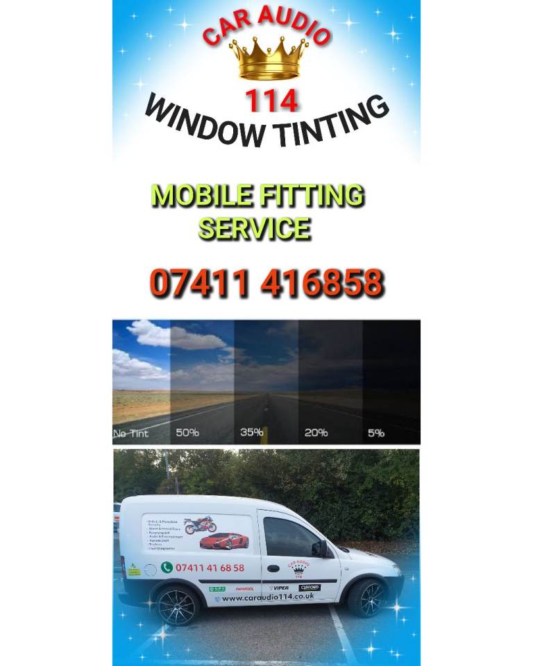 Mobile Vehicle Window Tinting Service.
