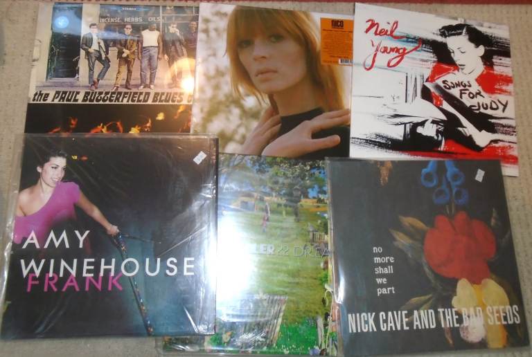 VINYL ALBUMS: MODERN REPRESSES: MOSTLY NEW ROCK/ INDIE POP. PRICES VARY