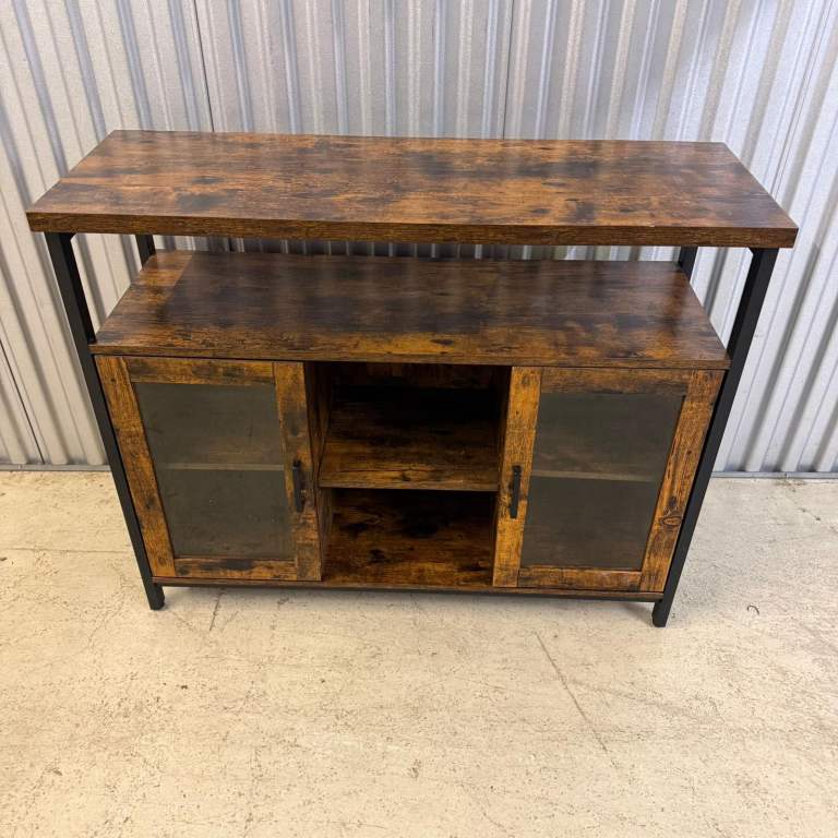 FREE DELIVERY VASAGLE Industrial Sideboard, in good condition. 