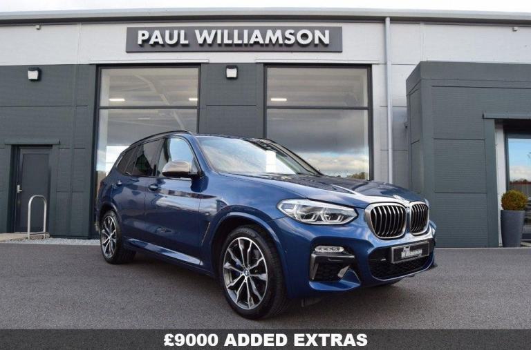 2018 68 BMW X3 3.0 M40I GPF SUV 5DR PETROL AUTO XDRIVE EURO 6 (S/S) (354 PS)