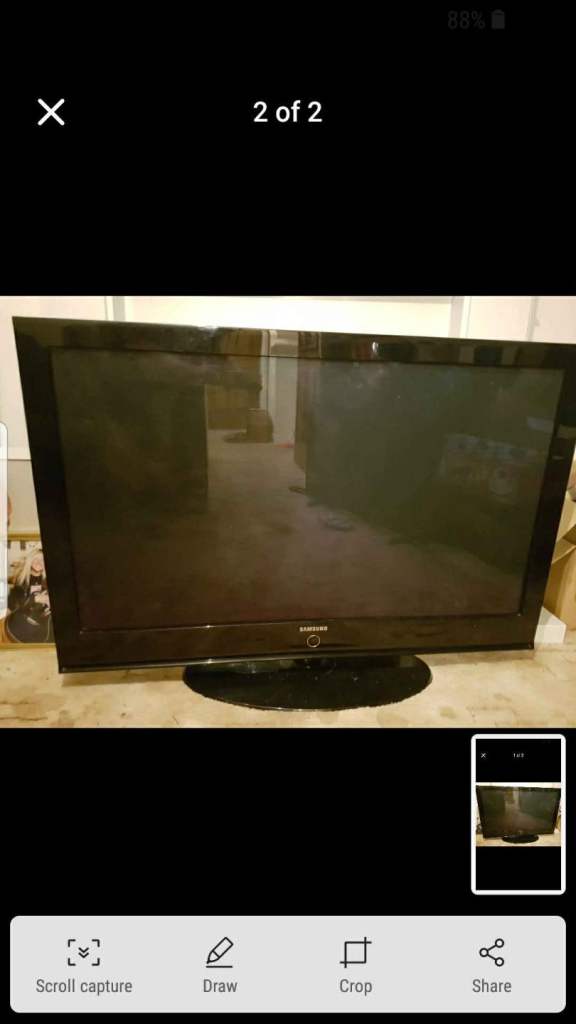 Tv 50 inch samsung