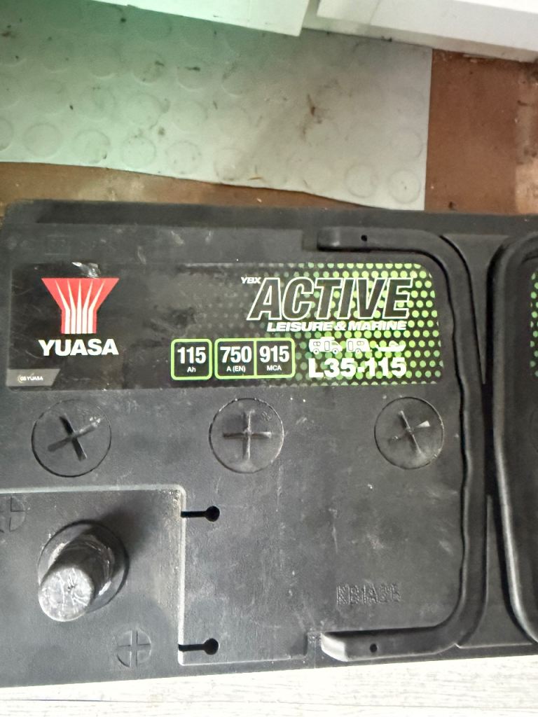 Yuasa Active Leisure Battery – 115Ah, Good Condition