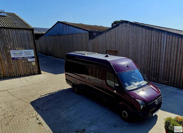 VW Crafter van conversion camper 2011 4 berth 5 belts 113k LWB 