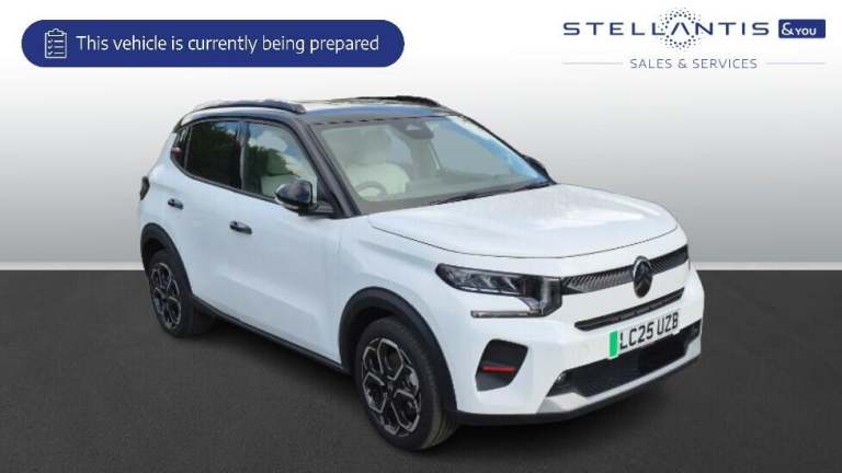 2025 Citroen C3 Standard Range 44kWh MAX Hatchback 5dr Electric Auto (7.4kW Charger) (113 p Hatch...