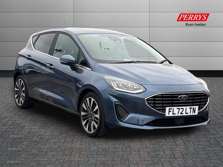 2022 Ford Fiesta 1.0 EcoBoost Hybrid mHEV 125 Titanium X 5dr Hatchback PETROL Manual