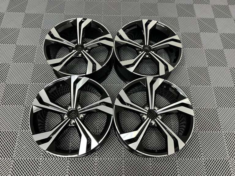 20" Inch Audi Sportsback style Alloy wheels A4 A5 A6 A7 A8 Q3 Q5 Skoda Vw Tiguan Golf T-Roc 5x112