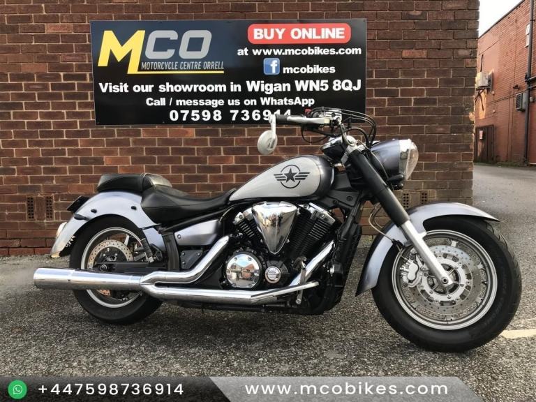 Yamaha XVS1300 V Star Midnight star 2010 reg