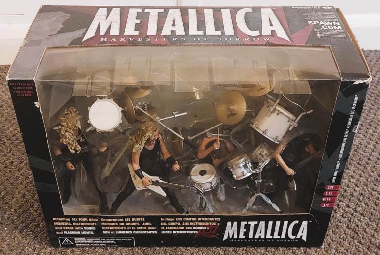 Metallica - Rare ‘Harvesters of Sorrow’  Diorama Boxed Set by McFarlane