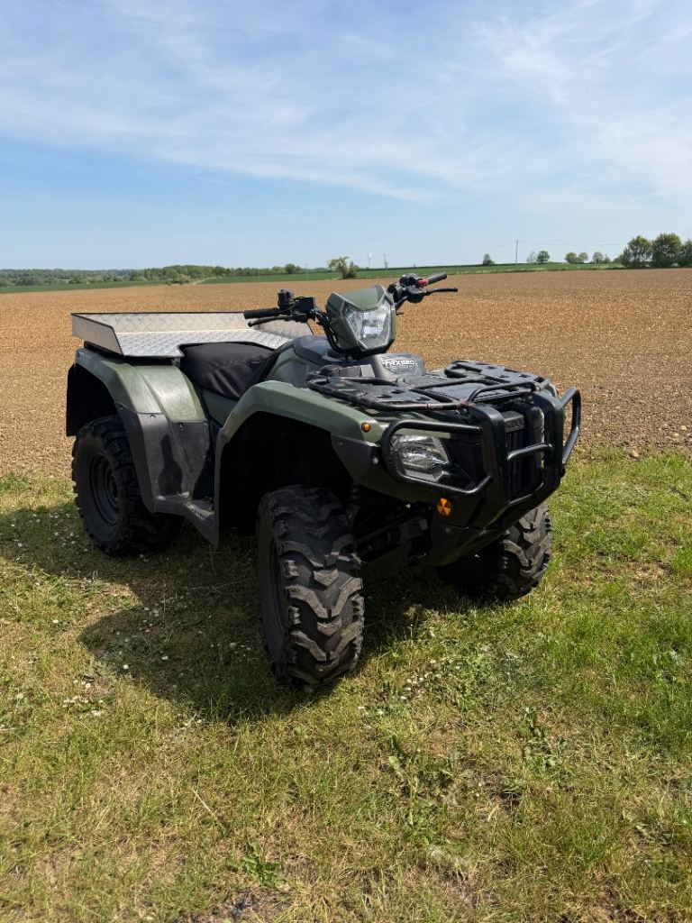 Agri registered Honda trx 520 irs suspension 