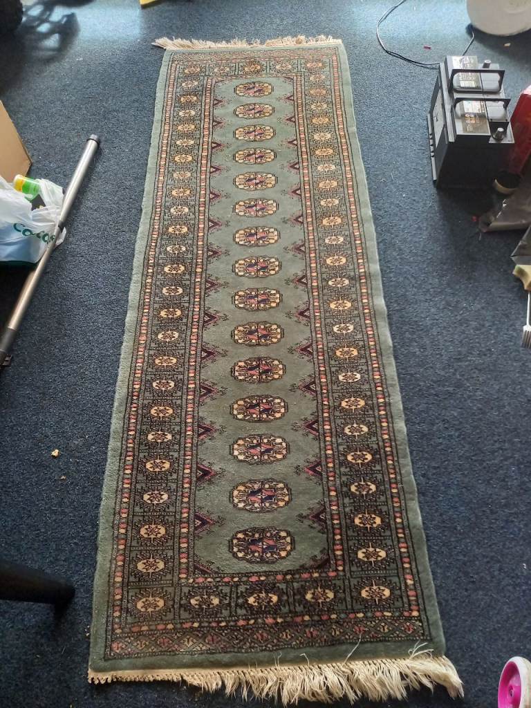 Vintage mat rug runner 