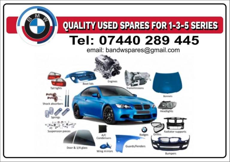bmw 3 series e90 lci msport breaking for parts in le mans blue 