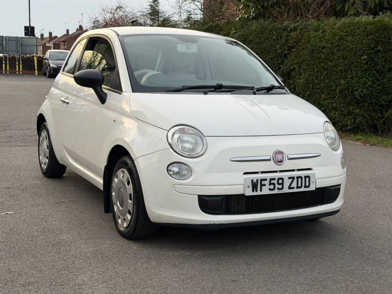 2009 (59) Fiat, 500, Hatchback, Manual, 1242 (cc),  Petrol 3 doors White