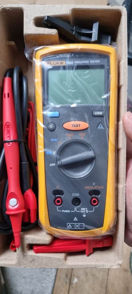 Fluke insulation tester