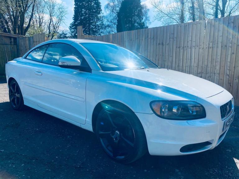 2009 Volvo C70 2.0D Ice White 2dr CONVERTIBLE Diesel Manual