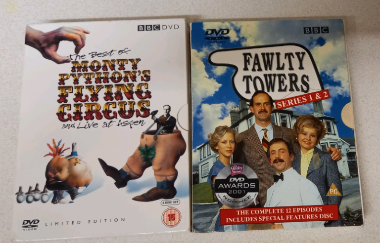 Faulty Towers & Flying Circus DVD.