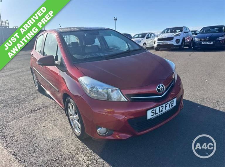 2012 Toyota Yaris 1.33 VVT-i T Spirit 5dr HATCHBACK PETROL Manual