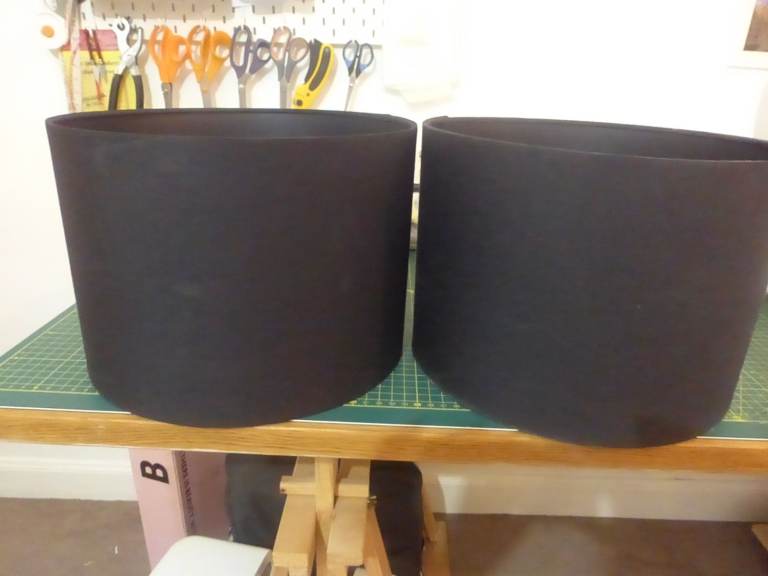 image for Free 2 x Black Lampshades 