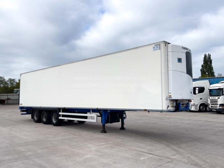 CHEREAU TWIN EVAP TRI AXLE FRIDGE TRAILER