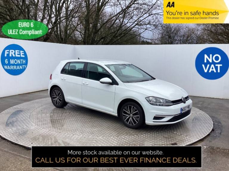 2017 Volkswagen Golf TSI SE Nav Euro 6 **NO VAT** Car Derived Van Petrol Manual
